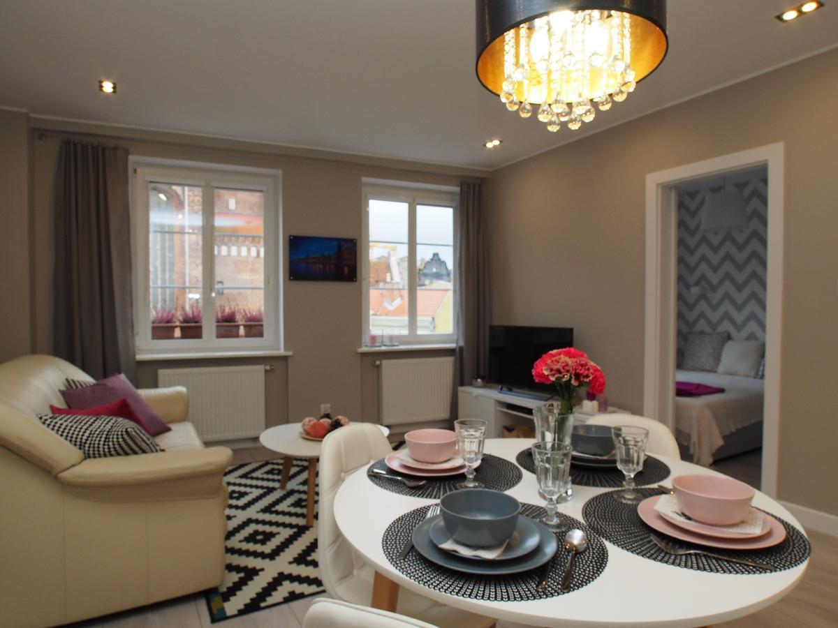 Apartmán Grand-Tourist Cristal 59/61 Sw. Ducha Str Gdaňsk Exteriér fotografie